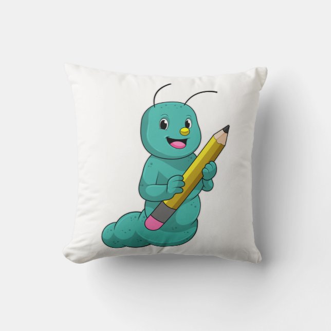 Zijpijler met potlood kussen (Voorkant)