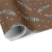 Zijpilaren en Stippen Cadeaupapier (Rol Hoek)