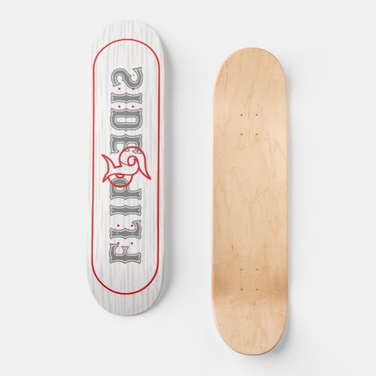 Zijplank draaien persoonlijk skateboard (Voorkant)