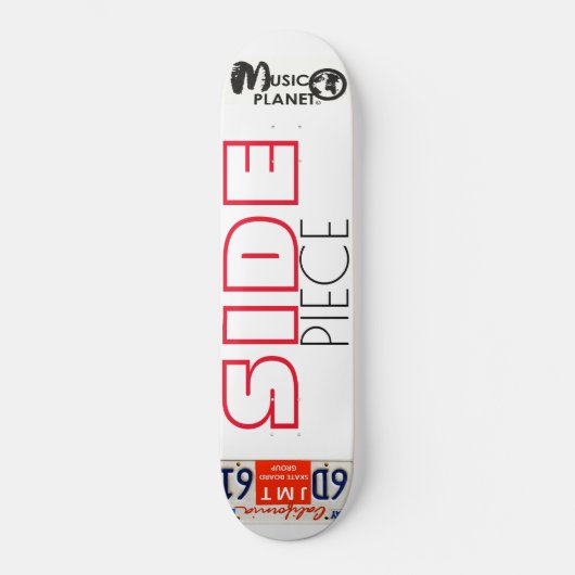 ZIJPLANK Skateboard (Voorkant)