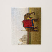 zijprofiel van een olifant, Taj Mahal, India Legpuzzel (Verticaal)