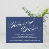 ZIJSCRIPT | REHEARSAL DINER INVITATION KAART (Staand voorkant)