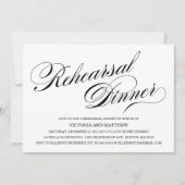 ZIJSCRIPT | REHEARSAL DINER INVITATION KAART (Voorkant)