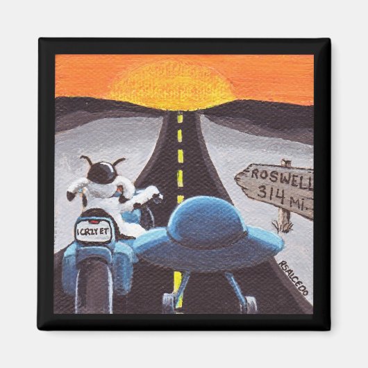 Zijspan Magneet (Voorkant)