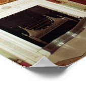 Zijtafel, pier glas en haard door Adam Poster (Hoek)