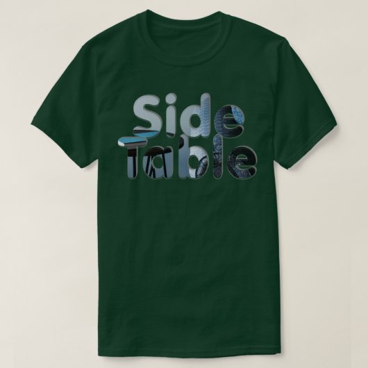 Zijtafel T-shirt (Design voorkant)
