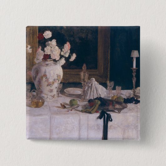 Zijtafel Vierkante Button 5,1 Cm (Voorkant)