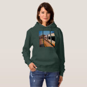 Zijtrein, op het station hoodie (Voorkant volledig)