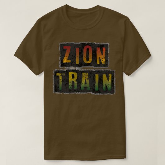 Zijtrein T-shirt (Design voorkant)
