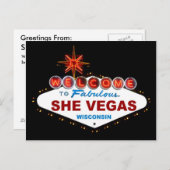 ZijVegas Wisconsin Briefkaart (Voorkant / Achterkant)