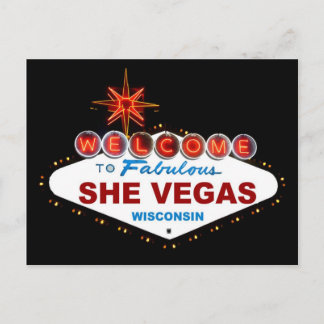 ZijVegas Wisconsin Briefkaart