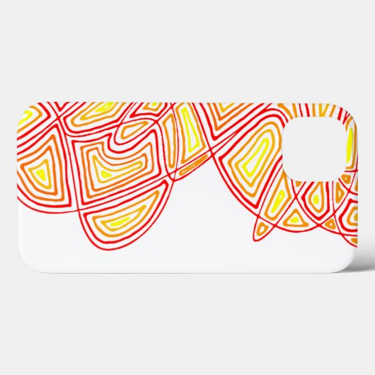 Zijvlam iPhone draagtas Case-Mate iPhone Case (Achterkant (horizontaal))