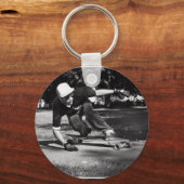 zijwandelen sleutelhanger (Voorkant)