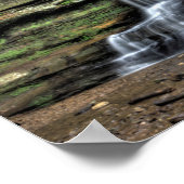 Zijwaterval, Oude Mannen grot, Ohio Poster (Hoek)
