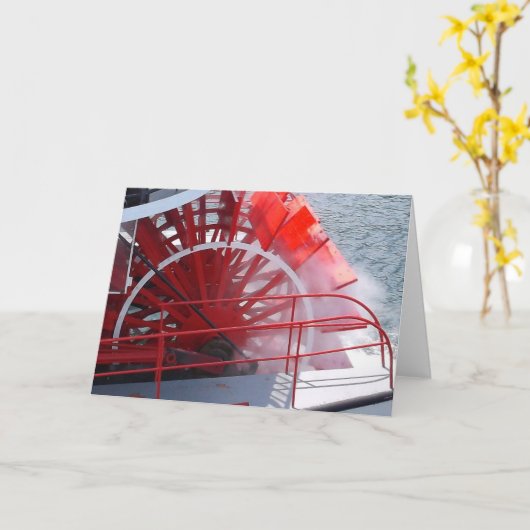 Zijwiel Kaart (Gele Bloem)