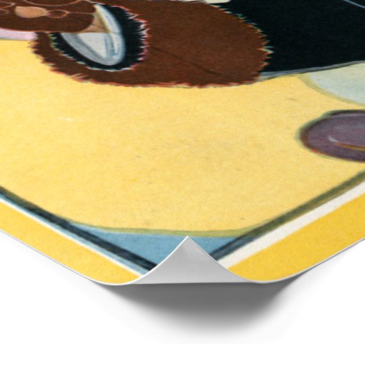 Zijwinden (1914) poster (Hoek)