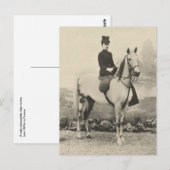 Zijzadelen van 1800 briefkaart (Voorkant / Achterkant)