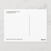 Zijzadelen van 1800 briefkaart (Achterkant)