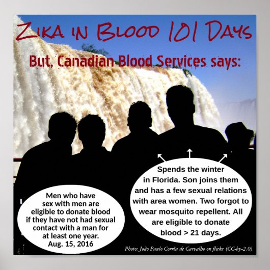 Zika in het Canadese Poster in het bloed van RoseW (Voorkant)