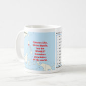 Zika Vector: Nighttime-Biter Culex door RoseWrites Koffiemok (Voorkant links)