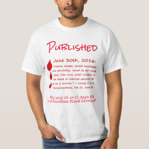 Zika Viral RNA in bloedmaanden Shirt door RoseWrit