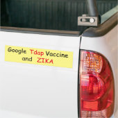 Zika Virus Bumpersticker (Op Truck)
