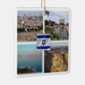 zIL006 TEL AVIV JERUSALEM, Israël, Keramisch Ornament (Rechts)