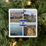 zIL006 TEL AVIV JERUSALEM, Israël, Keramisch Ornament<br><div class="desc">Hier vind je het souvenir van je vakantie. Deze categorie bevat keramisch Ornament van vele plaatsen in Israël. (zIL006 TEL AVIV JERUSALEM, Israël, keramisch Ornament)... (zIL006 TEL AVIV JERUSALEM, Israël, keramisch Ornament). Verbazingwekkende vrienden en familieleden met de unieke souvenirs van uw geweldige reis. Probeer ons. #LeoPepeDesign - israël, azië in...</div>