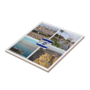zIL006 TEL AVIV JERUSALEM, Israël, Tegeltje