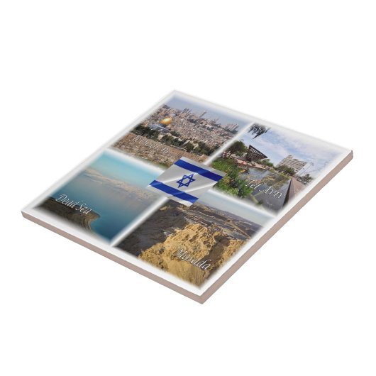 zIL006 TEL AVIV JERUSALEM, Israël, Tegeltje (Zijkant)