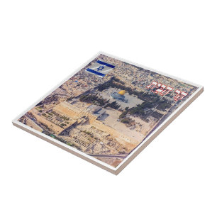 zIL011 TEMPLE MOUNT, Jeruzalem Midden-Oosten, Tegeltje