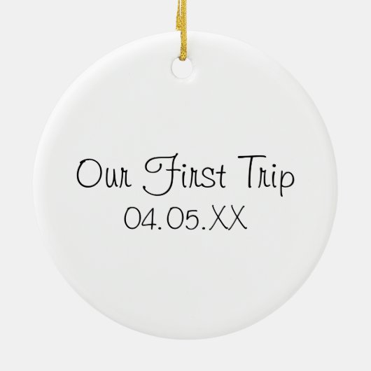 Zilker Park Austin Texas Waterverf Keramisch Ornament (Achterkant)