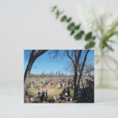 Zilker Park Kite Festival 2 - Austin Texas Briefkaart (Staand voorkant)
