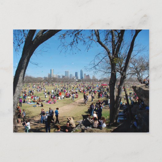 Zilker Park Kite Festival 2 - Austin Texas Briefkaart (Voorkant)