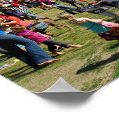 Zilker Park Kite Festival 3 - Austin Texas Poster (Hoek)