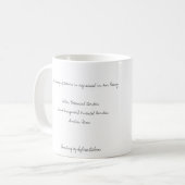 Zilker's Isamu Tanguchil Oriental Garden... Koffiemok (Voorkant links)