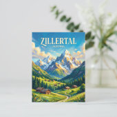 Zillertal Oostenrijk Briefkaart (Staand voorkant)
