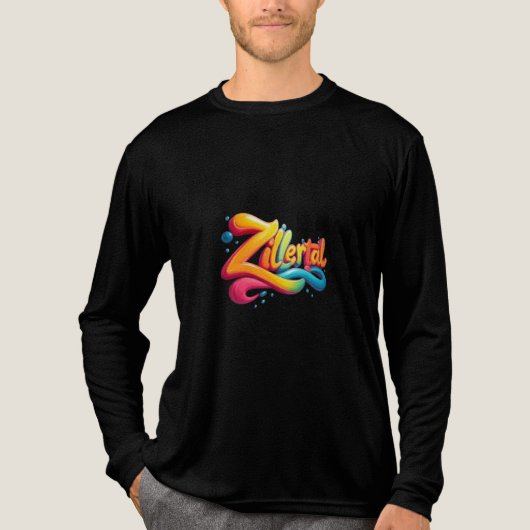 Zillertal  Tri-Blend shirt (Voorkant volledig)