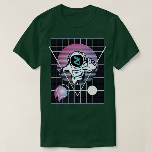 Zilliqa Astronaut Premium T-Shirt (Design voorkant)