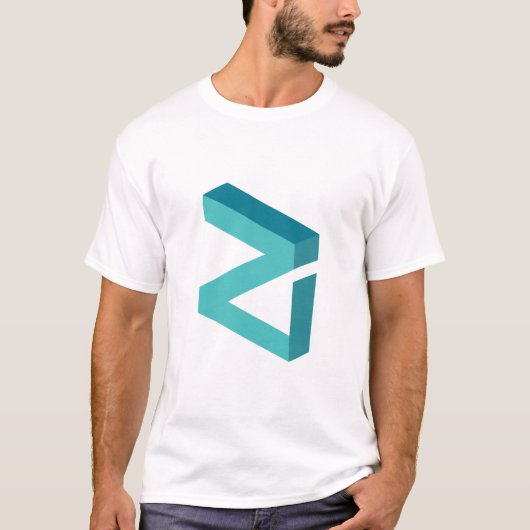 zilliqa Logo Crypto zil Altcoin T-shirt (Voorkant)