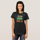 Zilliqa Modus Aan Crypto T-shirt (Voorkant volledig)