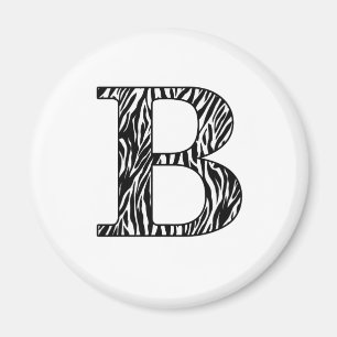 Zilly Zebra B Magneet