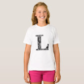 Zilly Zebra L T-shirt (Voorkant volledig)