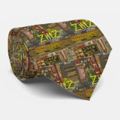 Ziltz Racing-banden Stropdas (Opgerold)