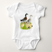 Zilver Appleyard Familie Romper (Voorkant)