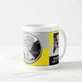 Zilver Baby Koffiemok (Voorkant rechts)