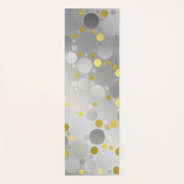 zilver, bal, glanzend, bol, rond, metalli yogamat