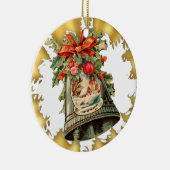  zilver Bells keramisch kerstversiering Ornament (Rechts)