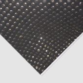 Zilver bestudeerde metalen zwarte weefsels tissuepapier (Detail)