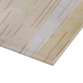 Zilver Birch Bark Chopping Board Snijplank (Hoek)